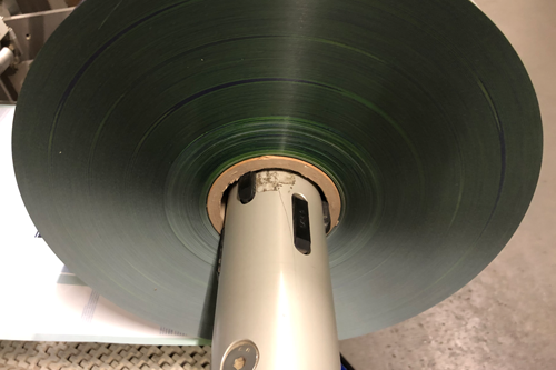 Folienkern als Basis für Zylin Designerröhren